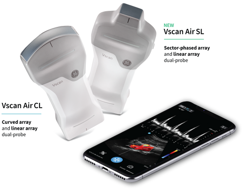 Virginia Scan Instrument GE Vscan Handheld Ultrasound